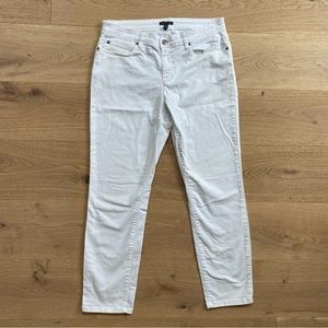Eileen Fisher Organic Cotton Stretch Denim Ankle Jeans Size 10